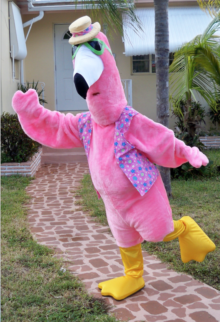 Flamingo Mascot